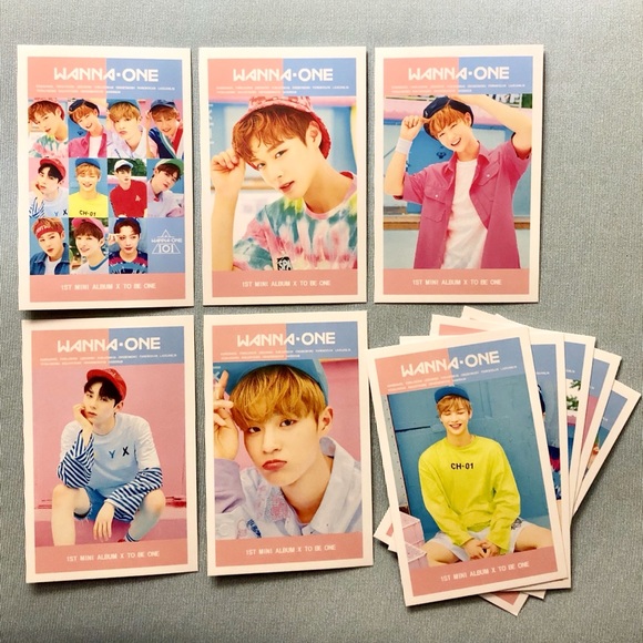 Wanna One Other - 10 Wanna One kpop photo cards from South K…